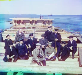 Groupe de fonctionnaires du chemin de fer de Mourmansk, 1905-1915